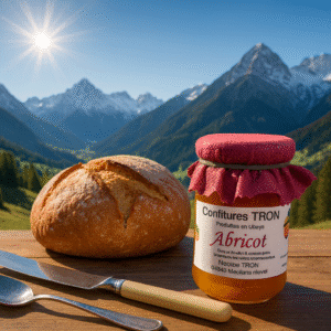 Confiture  d Abricot Artisanale des Alpes