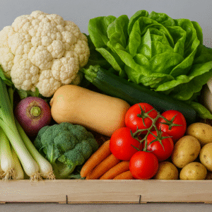 Panier de Legumes de saison