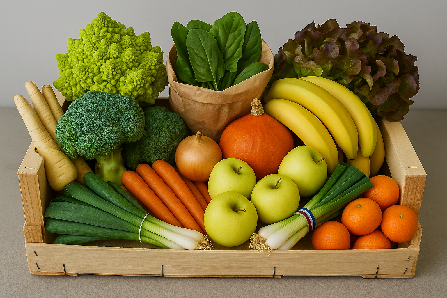 Le Panier de Legumes "du Soleil dans ton Panier"