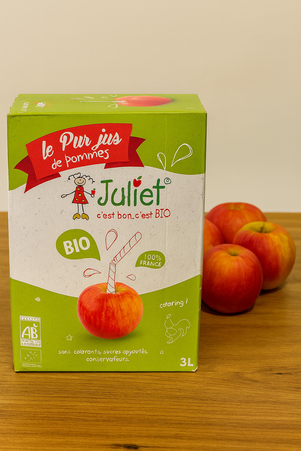 Pur Jus Juliet Bio Bib de 3 litres