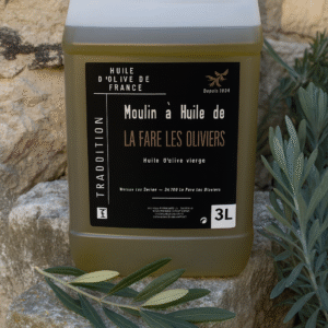 Huile d olive Tradition De La Fare Les Oliviers Bidon  de 3litres