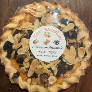 Tarte Artisanale des alpes  "Le Mendiant"