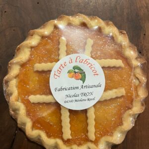 Tarte Artisanale des Alpes a l'abricot