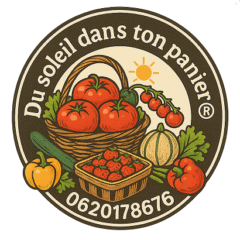  Paniers de fruits et légumes.